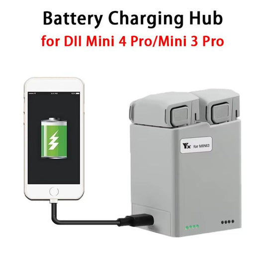 For DJI Mini 4 Pro / Mini 3 Pro / Mini 3 YX  Dual-Way Charger Battery Manager With 35W US Plug - Other by YX | Online Shopping UK | buy2fix