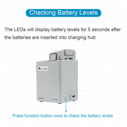 For DJI Mini 4 Pro / Mini 3 Pro / Mini 3 YX  Dual-Way Charger Battery Manager With 35W EU Plug - Other by YX | Online Shopping UK | buy2fix
