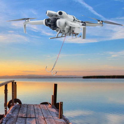 For DJI Mini 4 Pro Airdrop System USB Charging Thrower(Light Gray) - Mount & Holder by buy2fix | Online Shopping UK | buy2fix