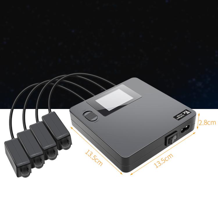 For DJI Mini 4 Pro / Mini 3 Pro / Mini 3 Color Screen Digital Display Four-Way Charger Battery Manager  EU Plug - Other by YX | Online Shopping UK | buy2fix