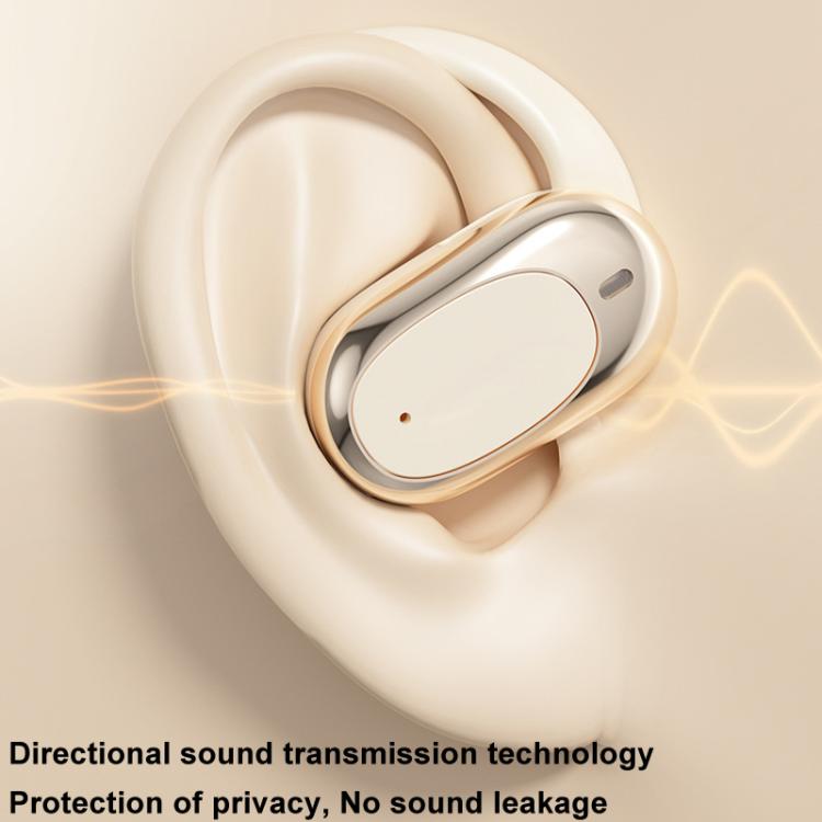 Bone Conduction Wireless Noise Reduction On-Ear Bluetooth Earphones(White) - Bluetooth Earphone by buy2fix | Online Shopping UK | buy2fix