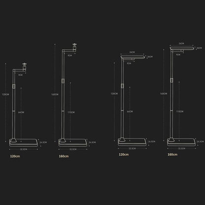 Xiaotian Household Floor-standing Hidden Projector Telescopic Bracket, Spec: 1.2m Bend Model - Accessories & Parts by Xiaotian | Online Shopping UK | buy2fix