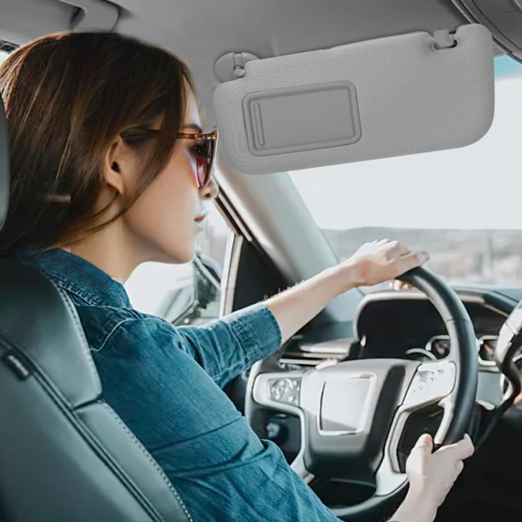 For Toyota Corolla 74320-02711-E0 Car Left Sun Visor(Gray) by buy2fix