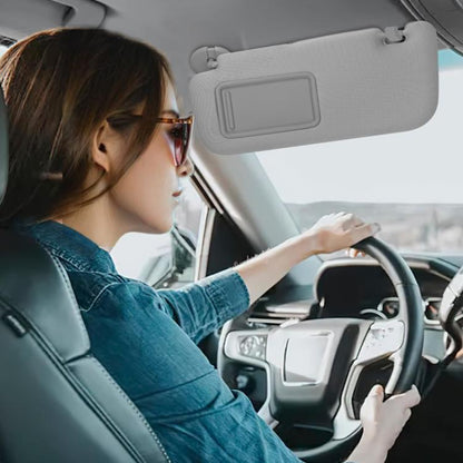 For Toyota Corolla 74320-02711-E0 Car Left Sun Visor(Gray) by buy2fix