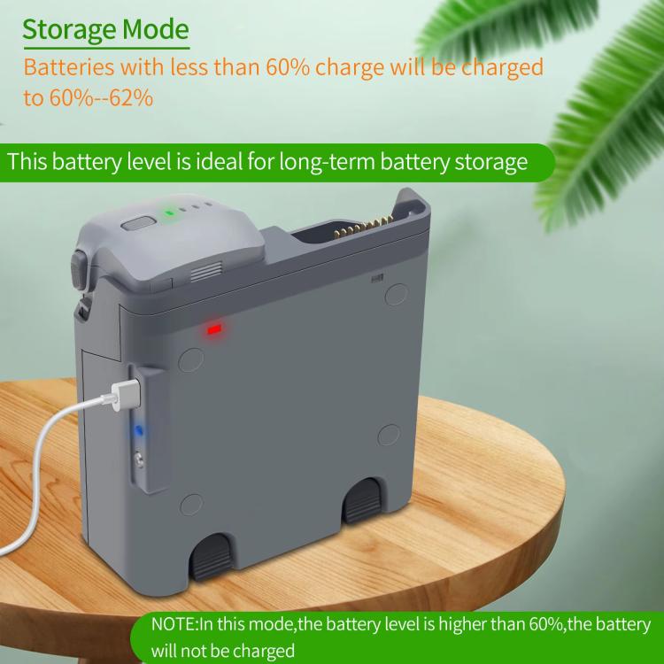 For DJI Air 3S /Air 3 YX Two-Way Charger Battery Manager(Light Gray) - Other by YX | Online Shopping UK | buy2fix