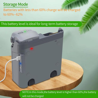 For DJI Air 3S /Air 3 YX Two-Way Charger Battery Manager(Light Gray) - Other by YX | Online Shopping UK | buy2fix
