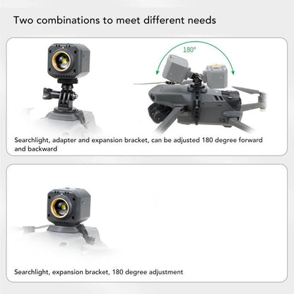 YX Drone Night Flight Searchlight  for DJI Air 3S / Air 3 / Air 2 / Air 2S / Mavic 2 / Mavic 3 / Mavic Pro - Other by YX | Online Shopping UK | buy2fix