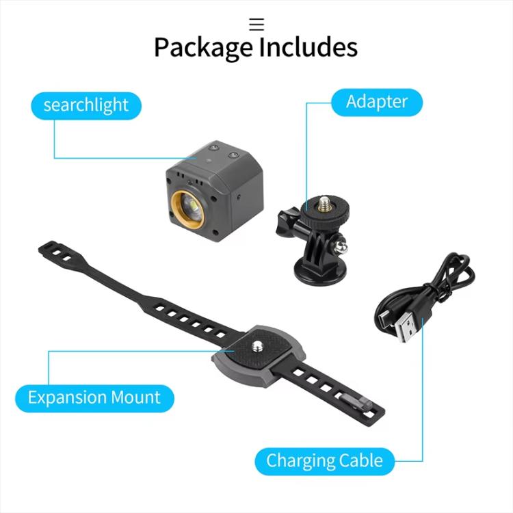 YX Drone Night Flight Searchlight  for DJI Air 3S / Air 3 / Air 2 / Air 2S / Mavic 2 / Mavic 3 / Mavic Pro - Other by YX | Online Shopping UK | buy2fix