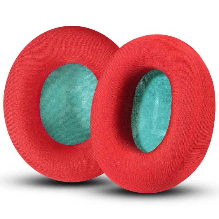 1pair Headset Sponge Earmuffs for SteelSeries Arctis Pro / Arctis 3 / 5 / 7, Color: Red Blue Ice Silk - Earmuff & Pad by buy2fix | Online Shopping UK | buy2fix