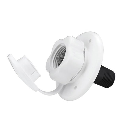 RV Ship Flange Threaded Leak-proof Water Inlet Connector Check Valve, Specifications: White 1 - Marine Accessories & Parts by buy2fix | Online Shopping UK | buy2fix