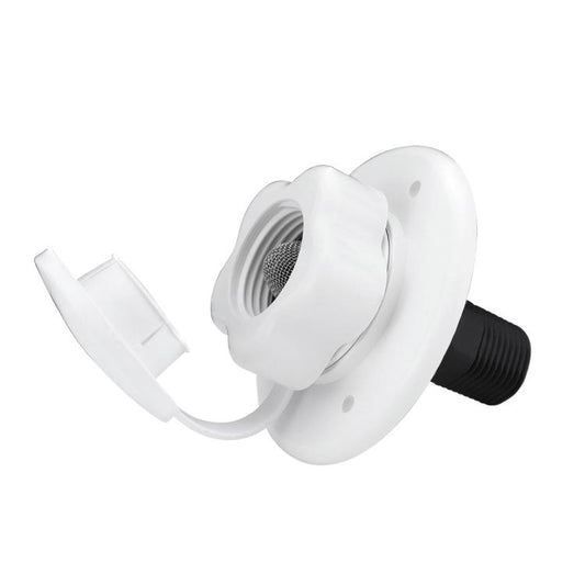 RV Ship Flange Threaded Leak-proof Water Inlet Connector Check Valve, Specifications: White 1 - Marine Accessories & Parts by buy2fix | Online Shopping UK | buy2fix