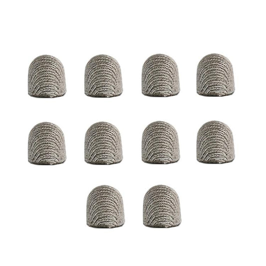 10pcs Silver Fibre Nano Conductive Light Fabric Tip High Sensitivity Capacitive Pen Tip, Spec: 5.0mm - Pencil Accessories by buy2fix | Online Shopping UK | buy2fix