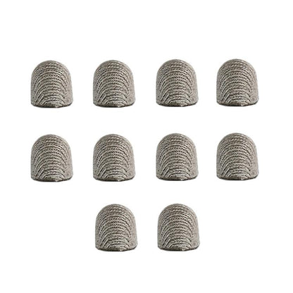 10pcs Silver Fibre Nano Conductive Light Fabric Tip High Sensitivity Capacitive Pen Tip, Spec: 6.0mm - Pencil Accessories by buy2fix | Online Shopping UK | buy2fix