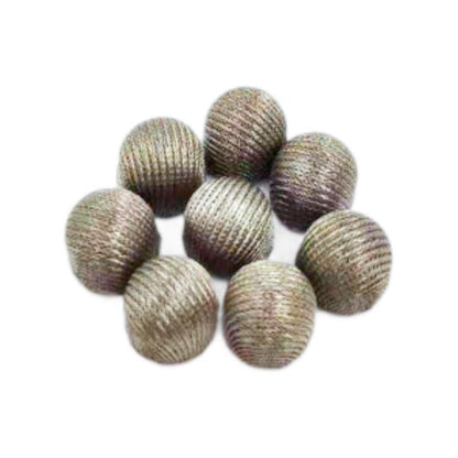 10pcs Silver Fibre Nano Conductive Light Fabric Tip High Sensitivity Capacitive Pen Tip, Spec: 5.0mm - Pencil Accessories by buy2fix | Online Shopping UK | buy2fix