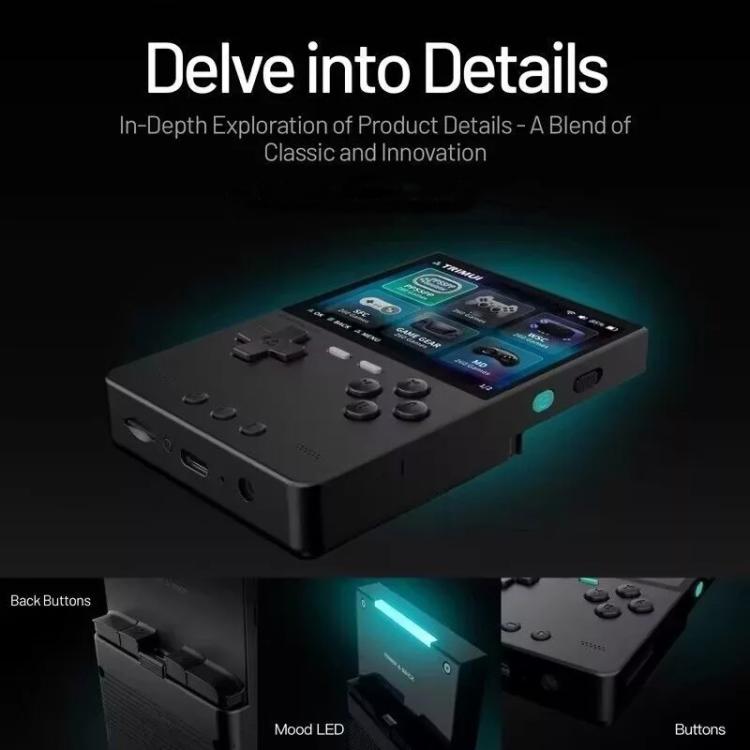 TRIMUI BRICK Open Source Pocket Console Portable Wireless Bluetooth HD Retro Arcade, Size: 256G(Red) - Pocket Console by TRIMUI | Online Shopping UK | buy2fix