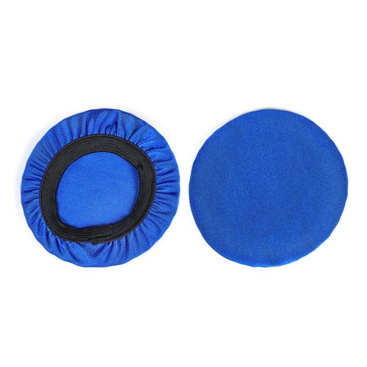 2pcs Universal Round Reusable Headset Dust Cover Sweat-proof Breathable Protective Cover, Color: L Blue - Anti-dust & Ear Caps by buy2fix | Online Shopping UK | buy2fix