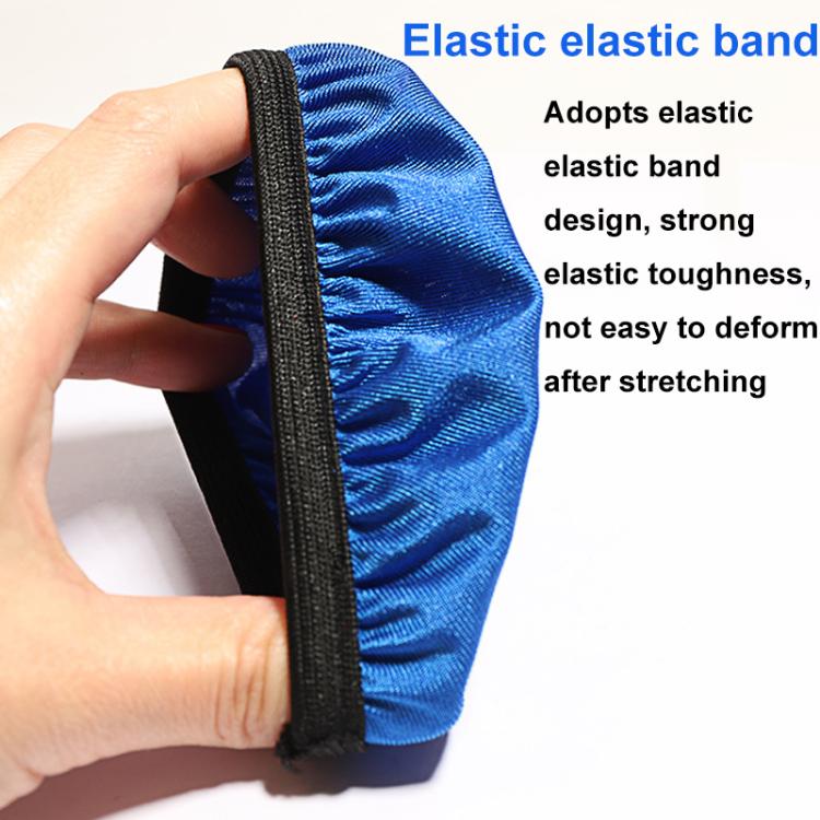 2pcs Universal Round Reusable Headset Dust Cover Sweat-proof Breathable Protective Cover, Color: L Blue - Anti-dust & Ear Caps by buy2fix | Online Shopping UK | buy2fix