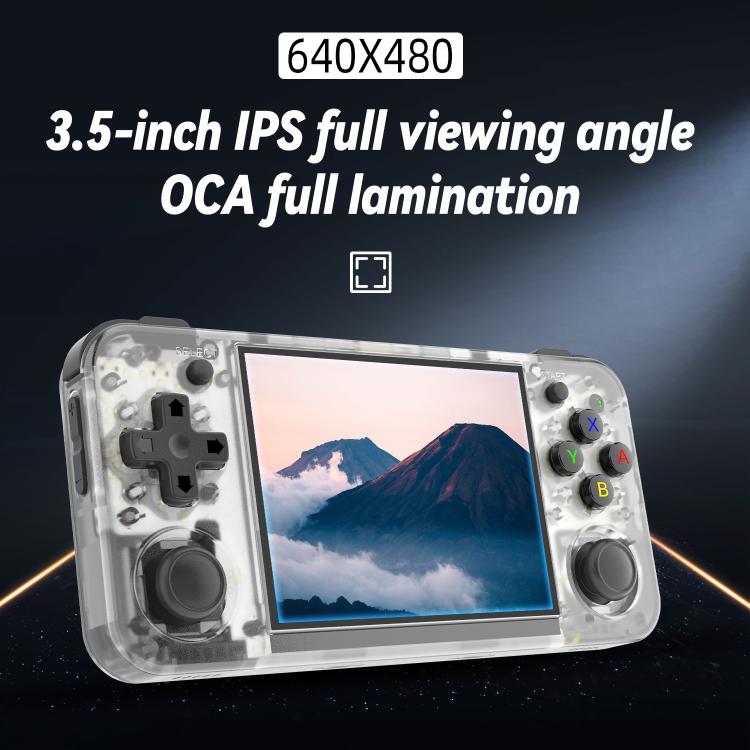 ANBERNIC RG35XXH Open Source Wireless Handheld Game Console, Memory: Standard 32G+256G(Transparent Purple) - Pocket Console by ANBERNIC | Online Shopping UK | buy2fix