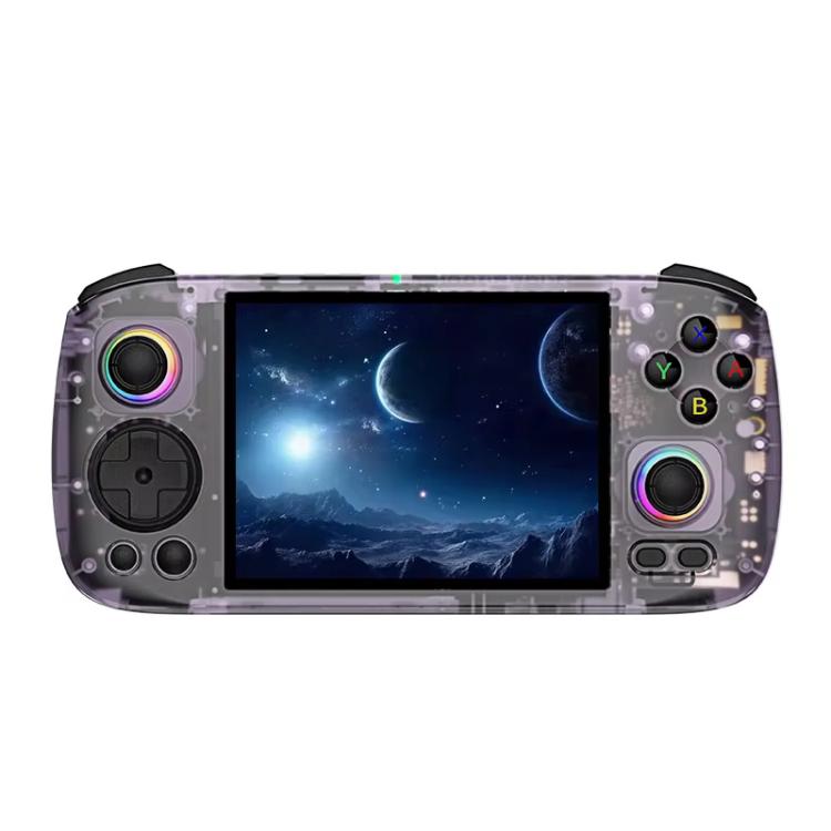 ANBERNIC RG406H Wireless HD Touch Screen Handheld Game Console, Memory: Standard+256G(Transparent Purple) - Pocket Console by ANBERNIC | Online Shopping UK | buy2fix