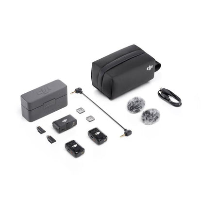 Original DJI Mic 2 (2 TX + 1 RX + Charging Case) - Microphone by DJI | Online Shopping UK | buy2fix
