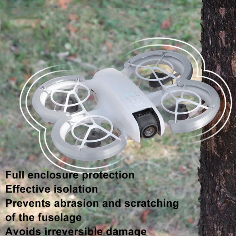 For DJI Neo CQT Impact Protection Cover + Bumper + Folding Stand + Tail Wing 4 In 1 Set(Orange) - Mount & Holder by CQT | Online Shopping UK | buy2fix