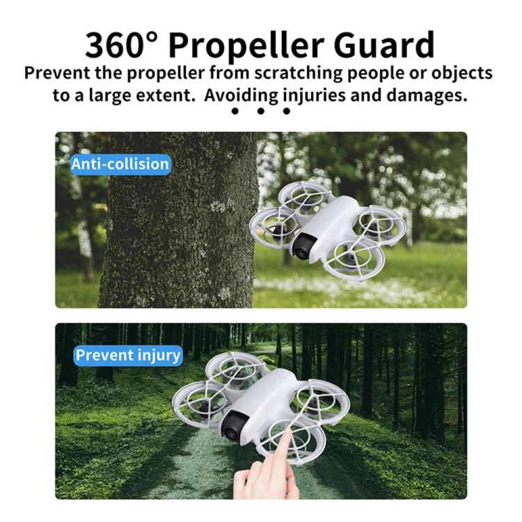 For DJI Neo CQT Blade Protector Propeller Integrated Shock Absorbing Bumper Ring - DIY Propeller by CQT | Online Shopping UK | buy2fix