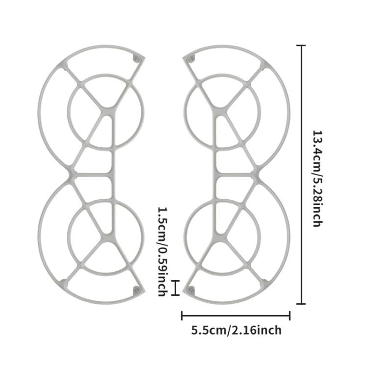 For DJI Neo CQT Blade Protector Propeller Integrated Shock Absorbing Bumper Ring - DIY Propeller by CQT | Online Shopping UK | buy2fix