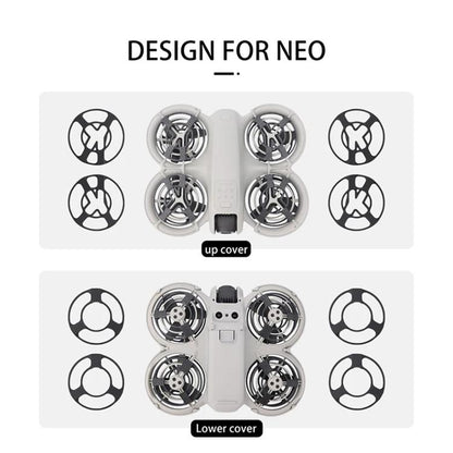For DJI Neo CQT Drone Landing Scratch Protective Cover Prevent Finger Scratch Protective Cover Accessories, Color: Lower Black - Other by CQT | Online Shopping UK | buy2fix