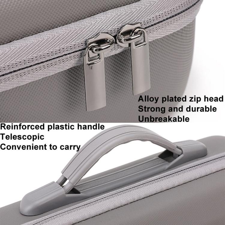 For DJI Neo Fly More Combo BKANO Storage Bag Hard Shell Shoulder Bag(Gray) - Cases & Bags by BKANO | Online Shopping UK | buy2fix