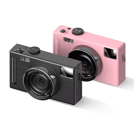 AMKOV CD-R1 24MP HD Pixel Shooting Student Camera 1080P Video Recording CCD Photo Video HD Camera(Black) - Video Cameras by AMKOV | Online Shopping UK | buy2fix