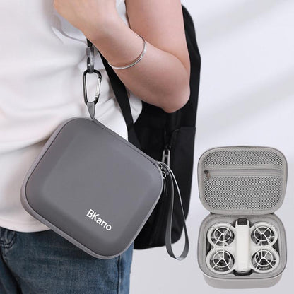 For DJI Neo BKANO Portable PU Handheld Storage Bag(Gray) - Cases & Bags by BKANO | Online Shopping UK | buy2fix