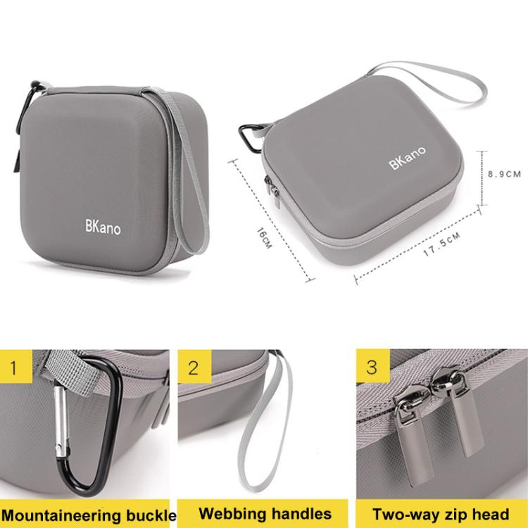 For DJI Neo BKANO Portable PU Handheld Storage Bag(Black) - Cases & Bags by BKANO | Online Shopping UK | buy2fix