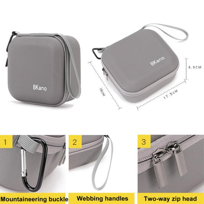 For DJI Neo BKANO Portable PU Handheld Storage Bag(Black) - Cases & Bags by BKANO | Online Shopping UK | buy2fix