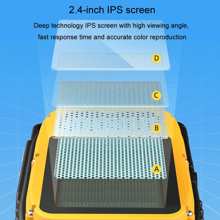 IP68 5m Waterproof Sports Digital Camera Kids Student DV Camera(Yellow) - Video Cameras by buy2fix | Online Shopping UK | buy2fix