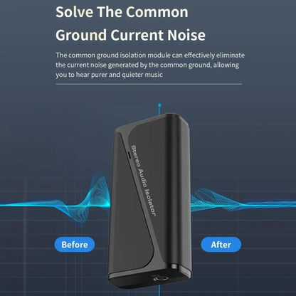 Bluetooth 5.4 Audio Common Ground Isolator Receiver Anti-interference Noise Reducer - Live Sound Effects Processors by buy2fix | Online Shopping UK | buy2fix