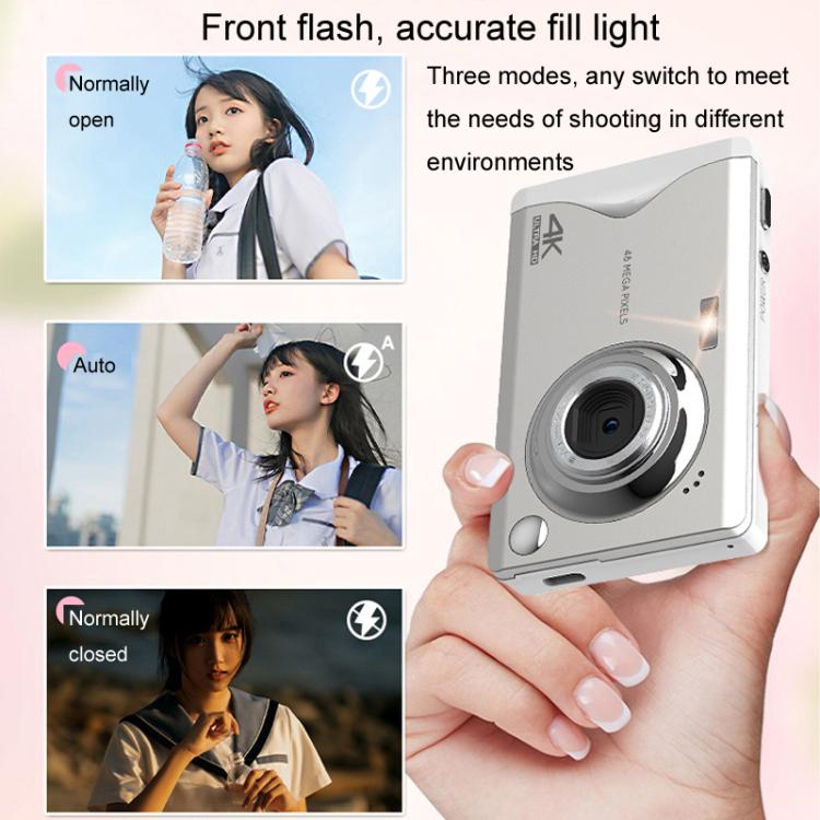 4K HD 3.0-Inch IPS Screen Autofocus HD Digital Camera Student DV Camera SLR(Black) - Video Cameras by buy2fix | Online Shopping UK | buy2fix