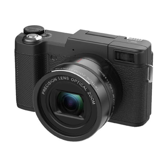 Micro SLR 5X Optical Zoom / 8X Digital Zoom Digital Camera 48MP HD Shooting VCR Photo Camera(Black) - Video Cameras by buy2fix | Online Shopping UK | buy2fix