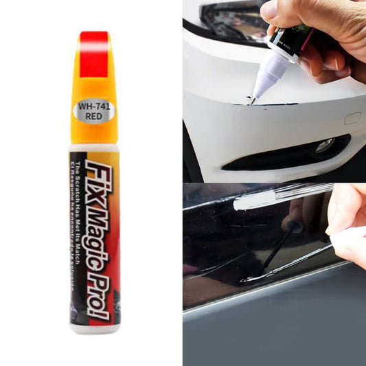 Car Scratch Repair Liquid Paint Touch-Up Pen(Red) by buy2fix
