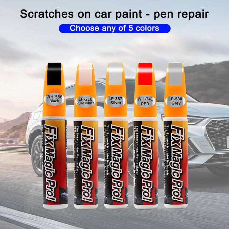 Car Scratch Repair Liquid Paint Touch-Up Pen(Gray) by buy2fix