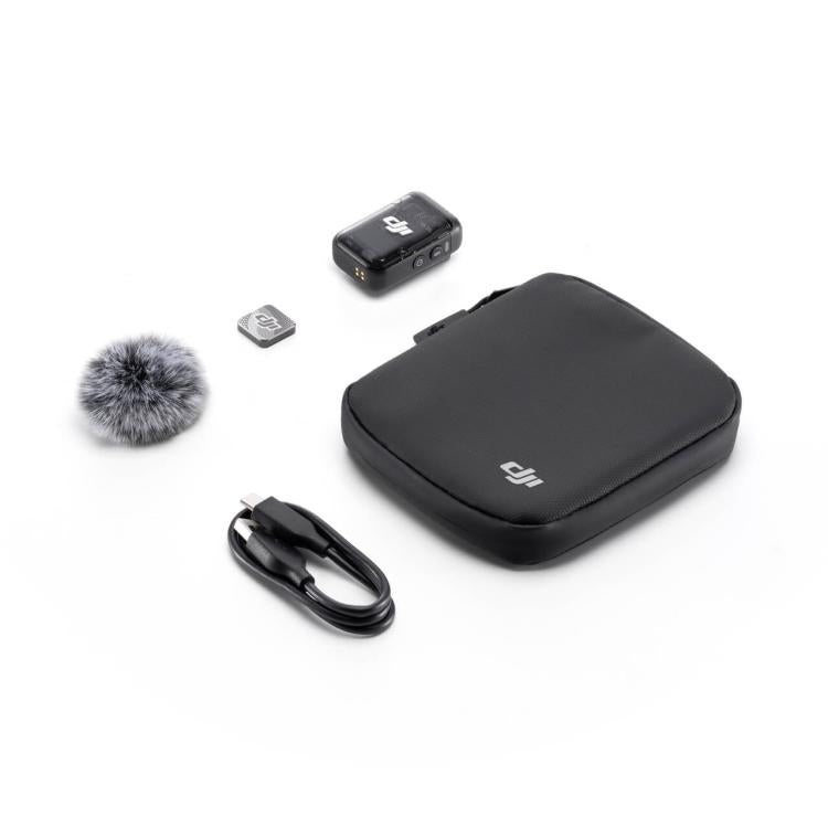 DJI Mic 2 Transmitter Bluetooth Connection To Recording Devices(Shadow Black) - Microphone by DJI | Online Shopping UK | buy2fix