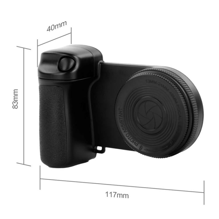 Magsafe Mobile Phone Selfie Fill Light Bluetooth Camera Aid Holder Live Video Shooting Filling Lamp(Black) - Phone Remote Control by buy2fix | Online Shopping UK | buy2fix