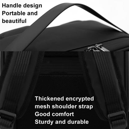 For DJI Air 3S BKANO A3-007 Organizer Backpack Hard-shell Shoulder Bag(Black) - Carry Cases & Bags by BKANO | Online Shopping UK | buy2fix