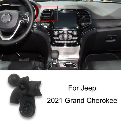 For Jeep Left Driving Car Special Mobile Phone Navigation Bracket Base, Model: 21 Grand Cherokee by buy2fix