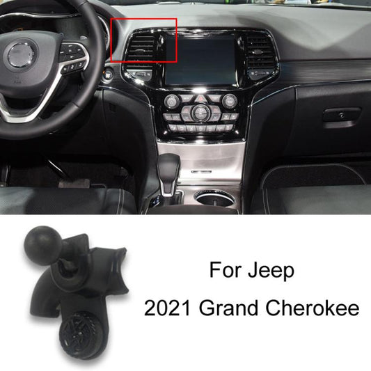 For Jeep Left Driving Car Special Mobile Phone Navigation Bracket Base, Model: 21 Grand Cherokee by buy2fix
