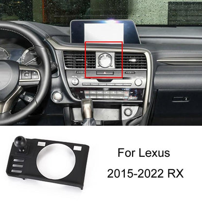 For Lexus Car Special Mobile Phone Navigation Bracket Base, Model: 15-22 RX, Left Driving by buy2fix