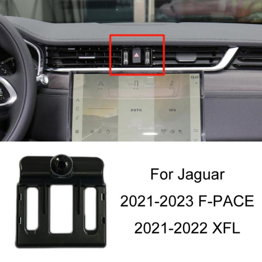 For Jaguar Left Driving Car Special Mobile Phone Navigation Bracket Base(21-23 F-PACE/21-22 XFL) by buy2fix