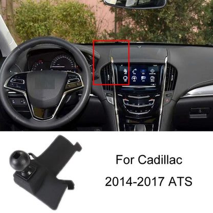 For Cadillac Left Driving Car Special Mobile Phone Navigation Bracket Base, Model: 14-17 ATS by buy2fix