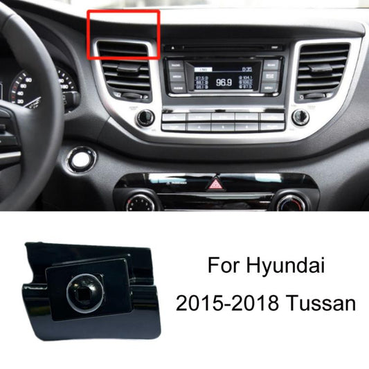 For Hyundai Left Driving Car Special Mobile Navigation Bracket Base, Model: 15-18 Tussan - Special Car Holders by buy2fix | Online Shopping UK | buy2fix