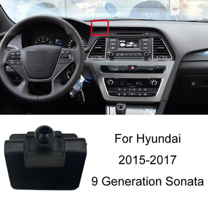For Hyundai Left Driving Car Special Mobile Navigation Bracket Base, Model: 15-17 9 Generation Sonata - Special Car Holders by buy2fix | Online Shopping UK | buy2fix
