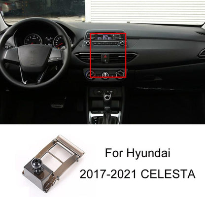 For Hyundai Left Driving Car Special Mobile Navigation Bracket Base, Model: 17-21 CELESTA - Special Car Holders by buy2fix | Online Shopping UK | buy2fix